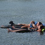 kabetogama lake floating